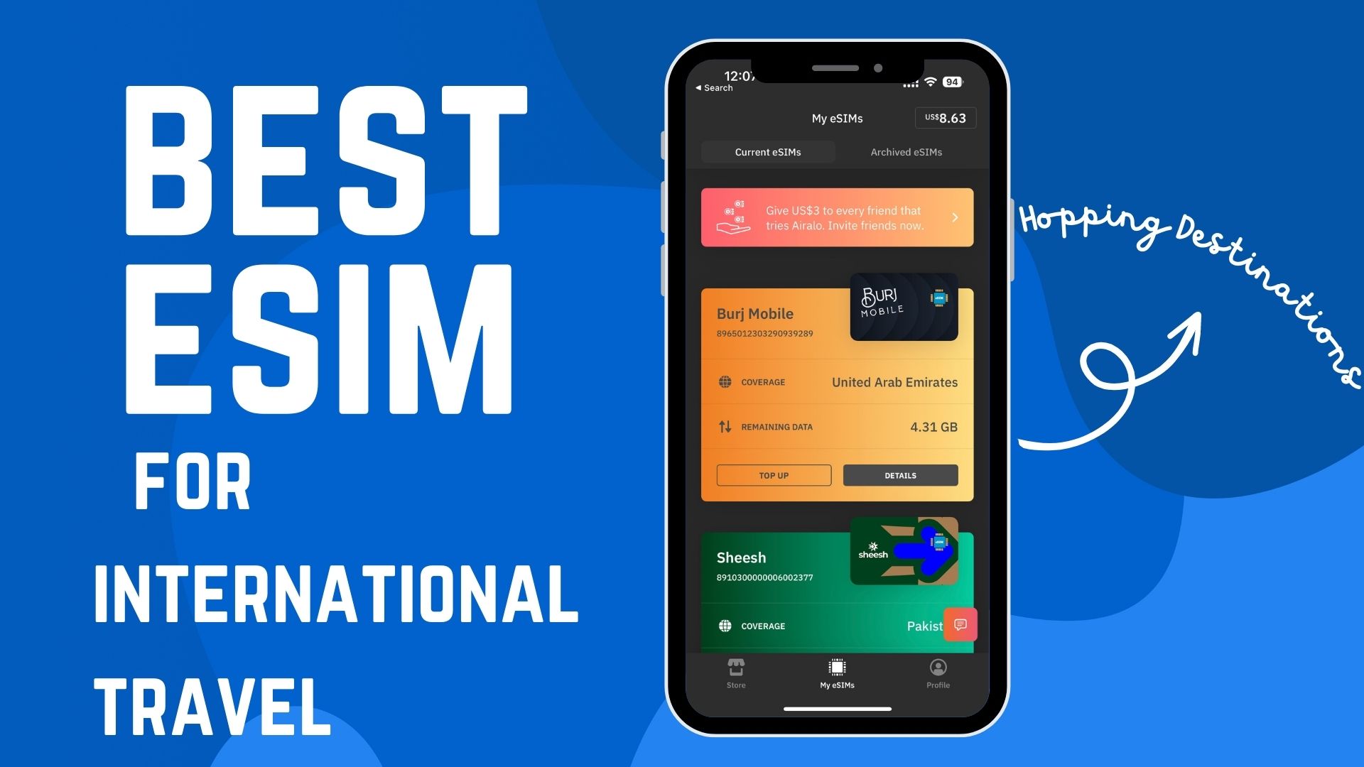 best esim for international travel